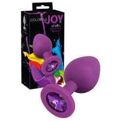 Colorful Joy köves análtágító - közepes