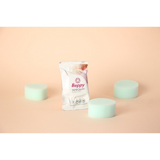 Beppy Tampon SOFT - Non-Lubricated sponge tampon - 2 pieces