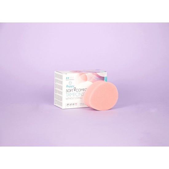 Beppy Tampon WET - Lubricated sponge tampon - 2 pieces