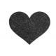 Flash Heart-Black
