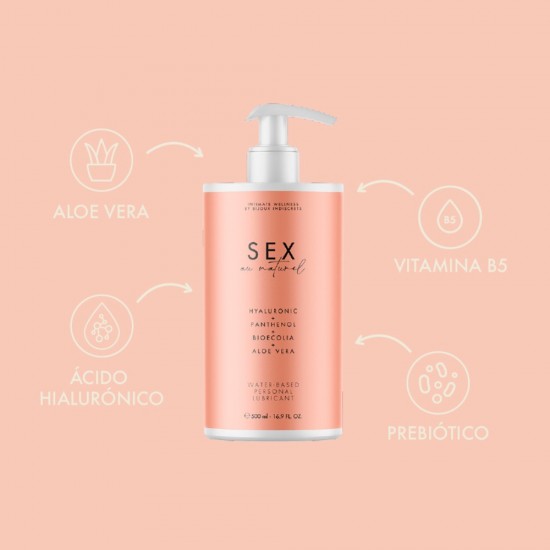 Sex Au Naturel water based Lubricant (500ml)