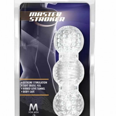 M For Men Master Stroker Clear