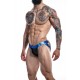 C4M-Desire Jockstrap-BlueLeatherette-XL