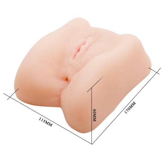 Anthea Realistic Vibrating Vagina & Ass Flesh