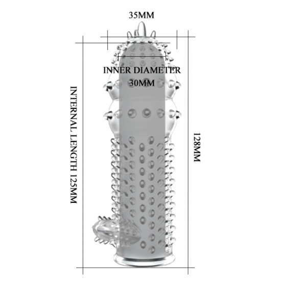 Penis Sleeve Clear 1