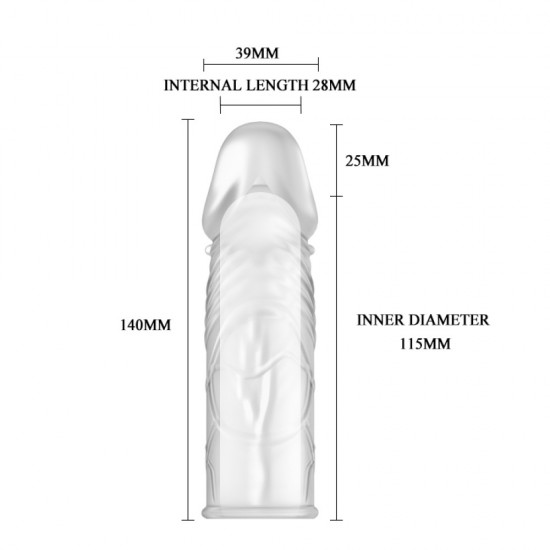 Penis Sleeve Clear 2