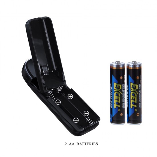 Baile Vibrating Dildo With Remote Control Flesh