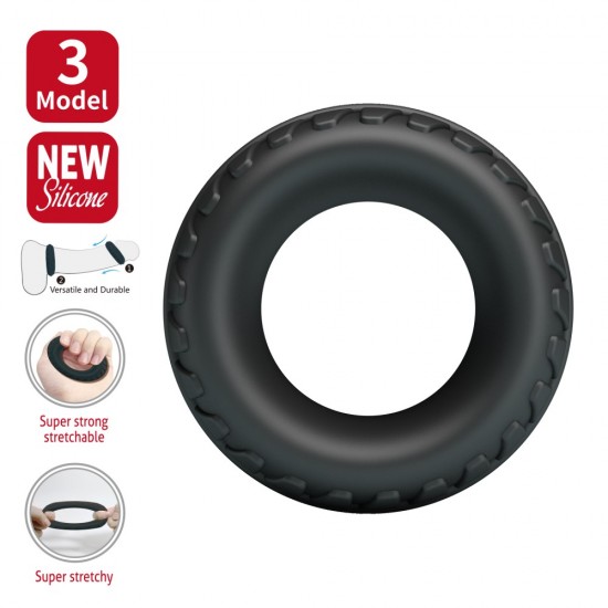 Crazy Bull Dilson Super Soft Silicone Ring