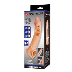 Pretty Love Extension Penis Sleeve 10,2