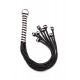 8 Tail Polish Leather Flogger 22 inch