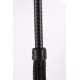 Kid Handle Kid Leather Braided Tails Black