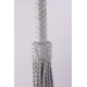 Kid Handle Kid Leather Braided Tails White_B15O25_3