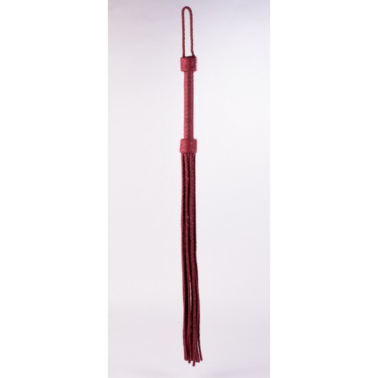 Kid Handle Kid Leather Braided Tails Pink_B15O25_3