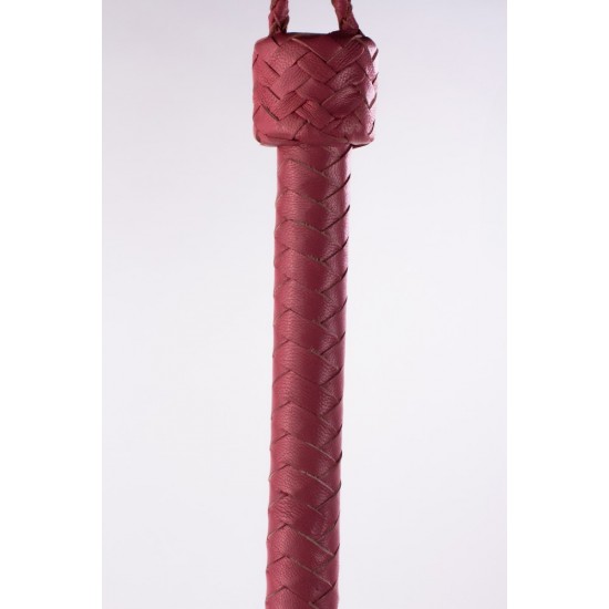 Kid Handle Kid Leather Braided Tails Pink_B15O25_3