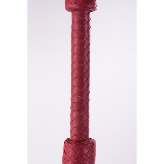 Kid Handle Kid Leather Braided Tails Pink_B15O25_3