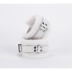 Handcuff Design Made in Calf Softy Leather White