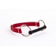 Calf Softy Leather Top and Lamb Leather padding with Silicone Mouth Piece Red