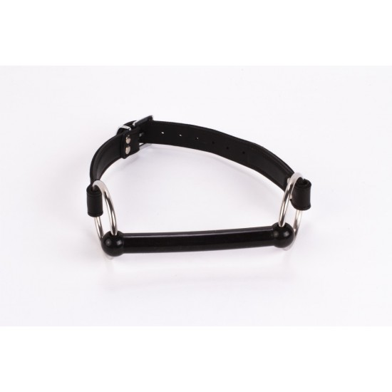 Calf Softy Leather Top and Lamb Leather padding with Silicone Mouth Piece Black