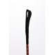 Leather Stick with Neon Strip and Nubuck Leather Top Red