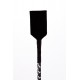 Leather Stick with Neon Strip and Nubuck Leather Top White