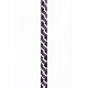 Leather Stick with Neon Strip and Nubuck Leather Top White