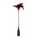 GP Feather Crop Black Red