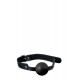 GP Solid Silicone Ball Gag Black