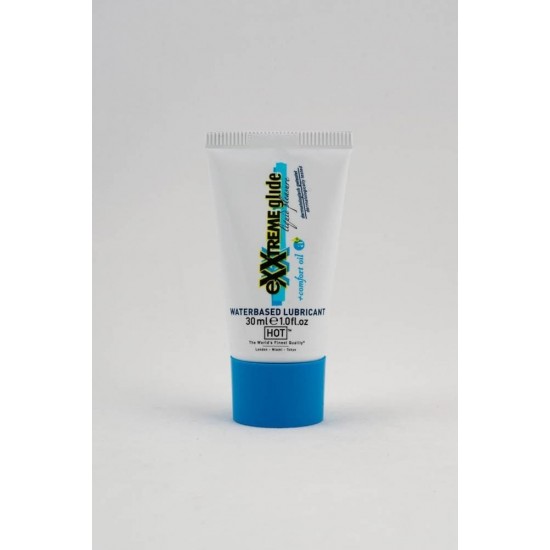 HOT eXXtreme Glide - waterbased lubricant + comfort oil a+ 30 ml
