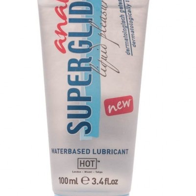 HOT Anal Superglide Liquid Pleasure - waterbased lubricant 100 ml