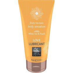 Love Lubricant edible - White Tea & Peach 75ml