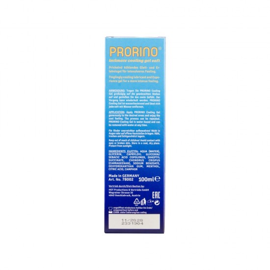 PRORINO Cooling Gel 