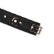Black Organosilicon Wrist Cuffs