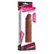 Pleasure X-Tender Penis Sleeve Brown 3