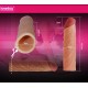 Pleasure X-Tender Penis Sleeve Brown 3