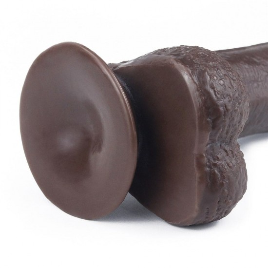 7'' Sliding Skin Dual Layer Dong Black