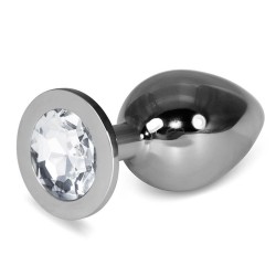 Rosebud Classic Metal Plug L Clear_B15O50_3