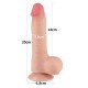 8'' Sliding Skin Dual Layer Dong Flesh I_B15O50_3