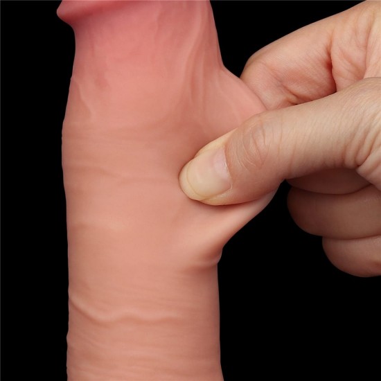 8'' Sliding Skin Dual Layer Dong Flesh I_B15O50_3