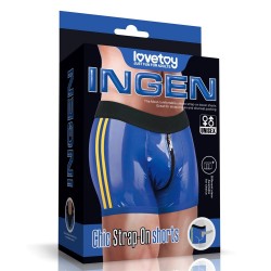 Chic Strap-On shorts S/M (32 - 35 inch waist) Blue_B0O50_3