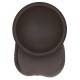 8'' Sliding Skin Pro II Dual Layer Silicone Dong (Black)