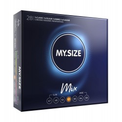 MY SIZE MIX Condoms 57 mm (28 pieces)
