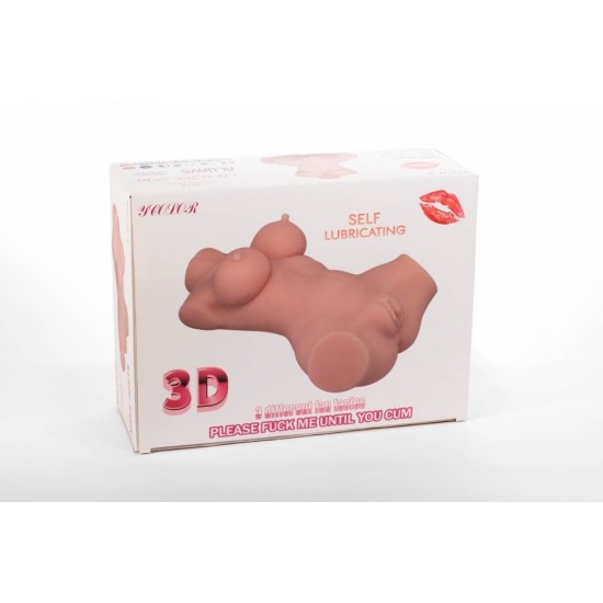 Double Hole 3D Masturbator II