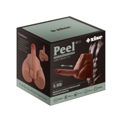 Peel Ass Masturbator and Dildo Thrusting