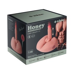 Honey Ass Masturbator and Dildo Thrusting