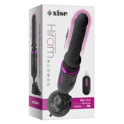 Hiram hand-free thrusting pocket dildo machine