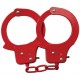 SEX EXTRA - METAL CUFFS RED