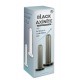 Black Axinite 2 in 1 Anal Plug Kit Set