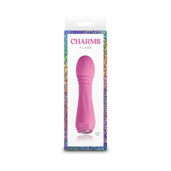 Charms - Flora - Coral