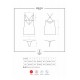 828-CHE-1 chemise & thong S/M