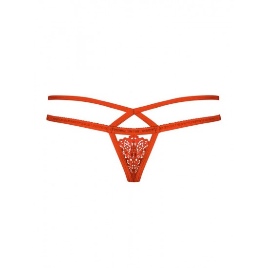 838-THO-3 thong red S/M